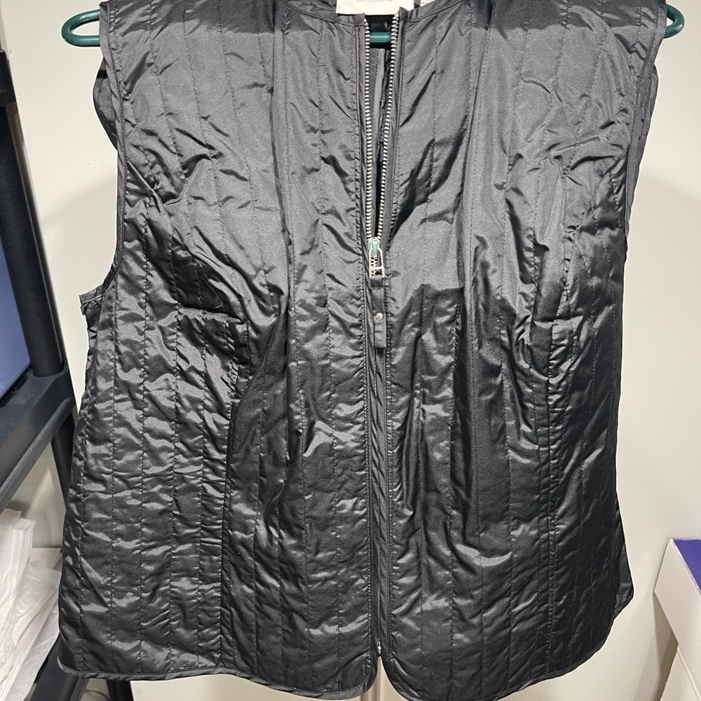 Chico's Black Quilted Vest